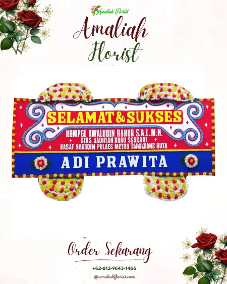 Papan Bunga Ucapan Selamat Pagutan Timur