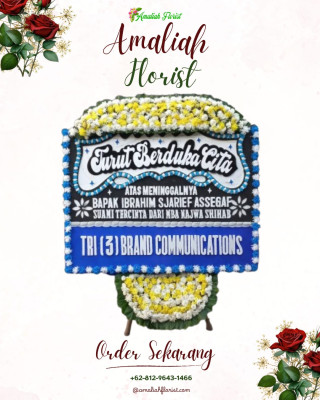 Papan Bunga Duka di Pagutan Timur